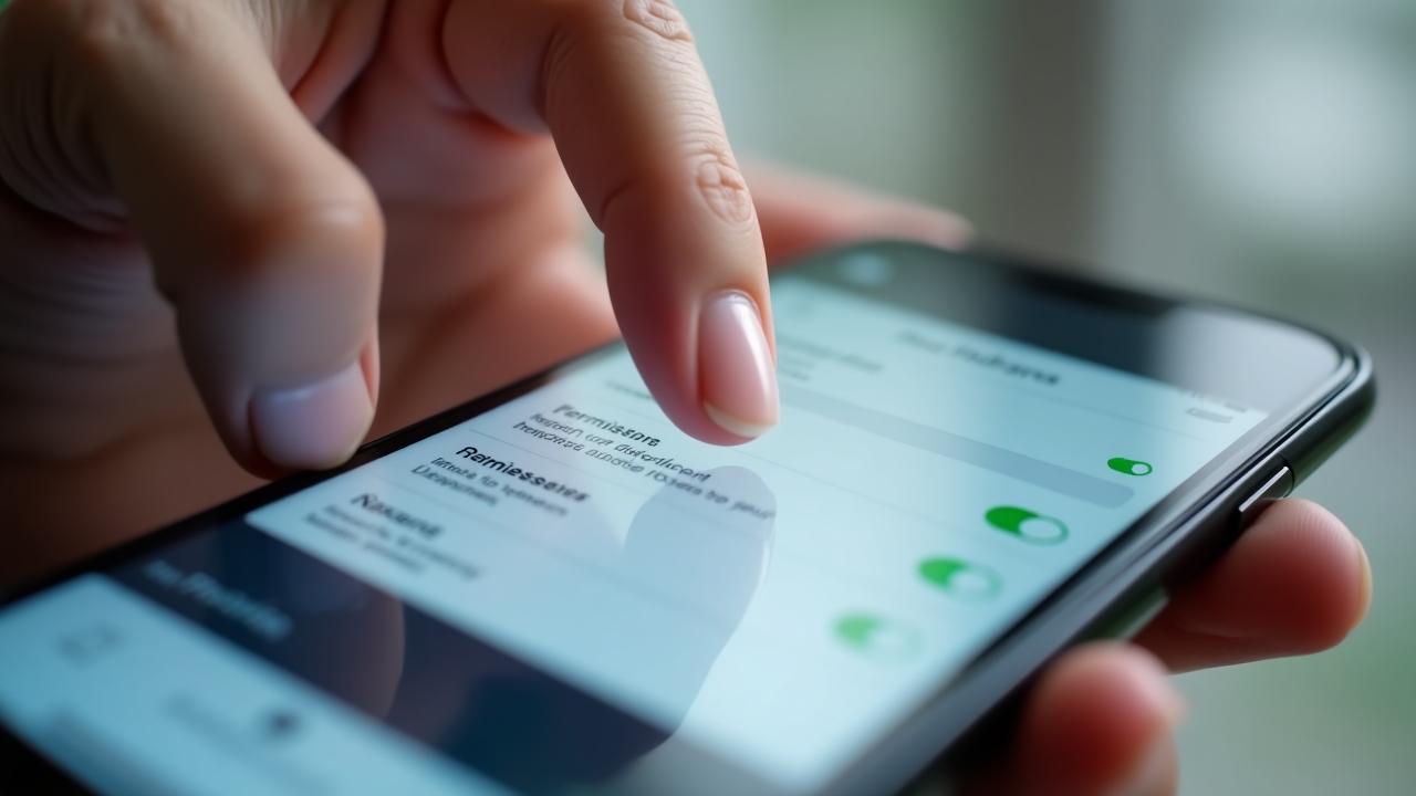 Configuración de privacidad en smartphones
